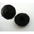 Leather  button